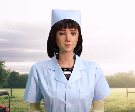 Grace The Humanoid Robot Healthcare Assistant & SingularityNET