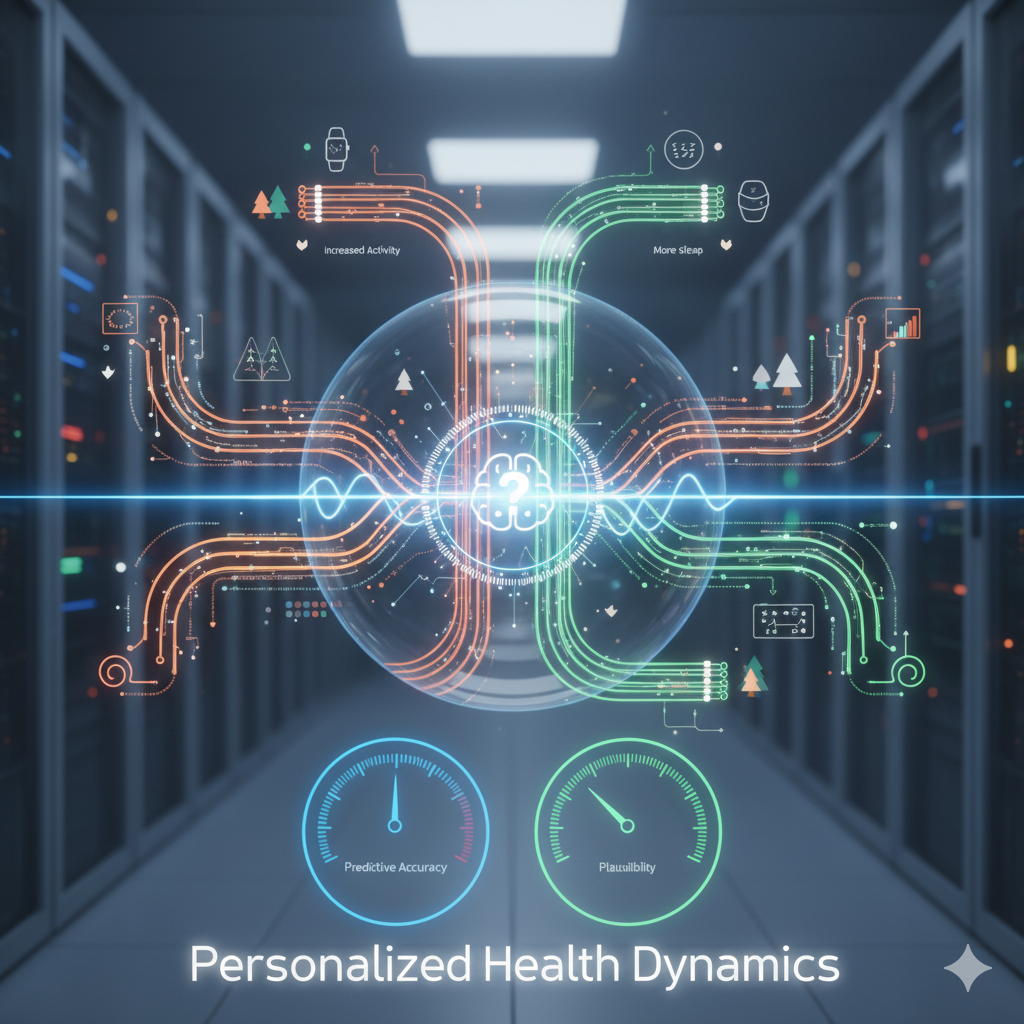 Personalized Counterfactual Framework: Generating Potential Outcomes from Wearable Data